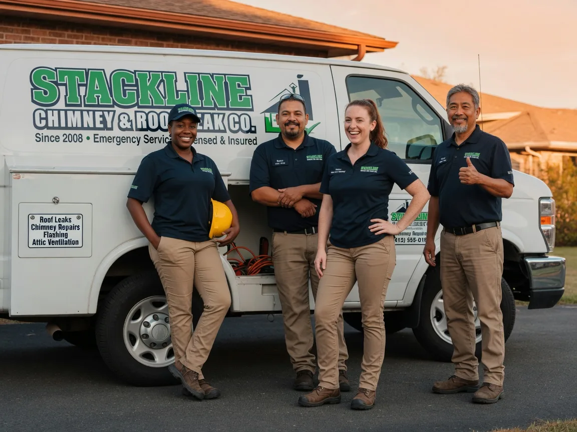 Chimney flashing repair company in Wilton, CT